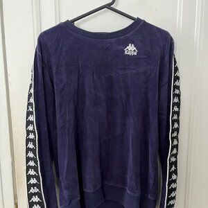 Kappa Men's Purple and Navy Sweatshirt